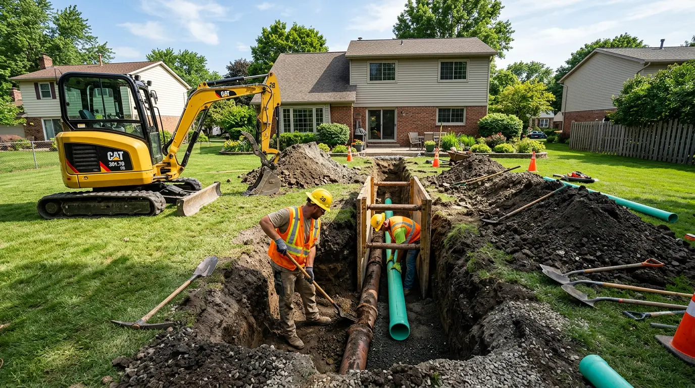 Sewer Line Cleaning in New Freedom, PA